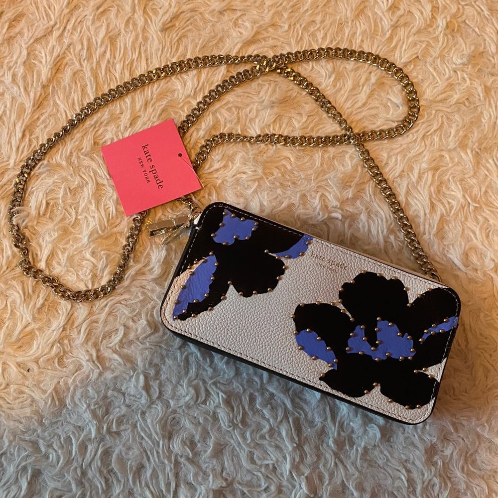Kate Spade - margaux city bloom double-zip mini